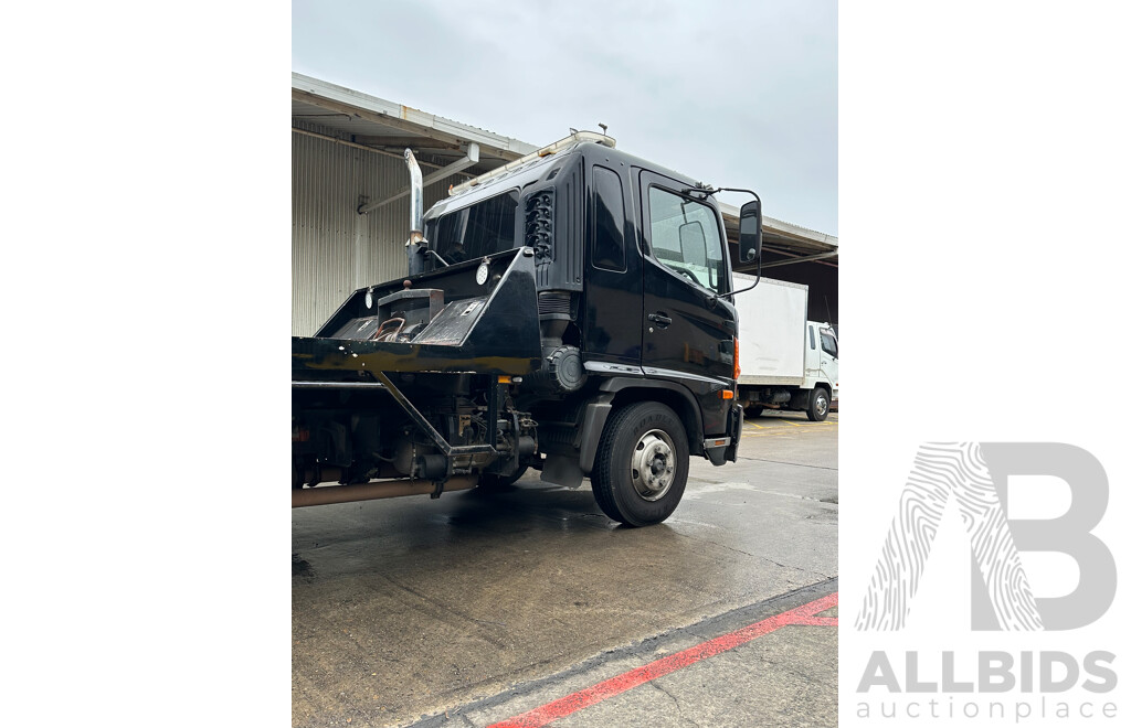 02/2007 Black Hino FD1J Tow Truck with Tilt Slide Tray by Ekebol Engineering