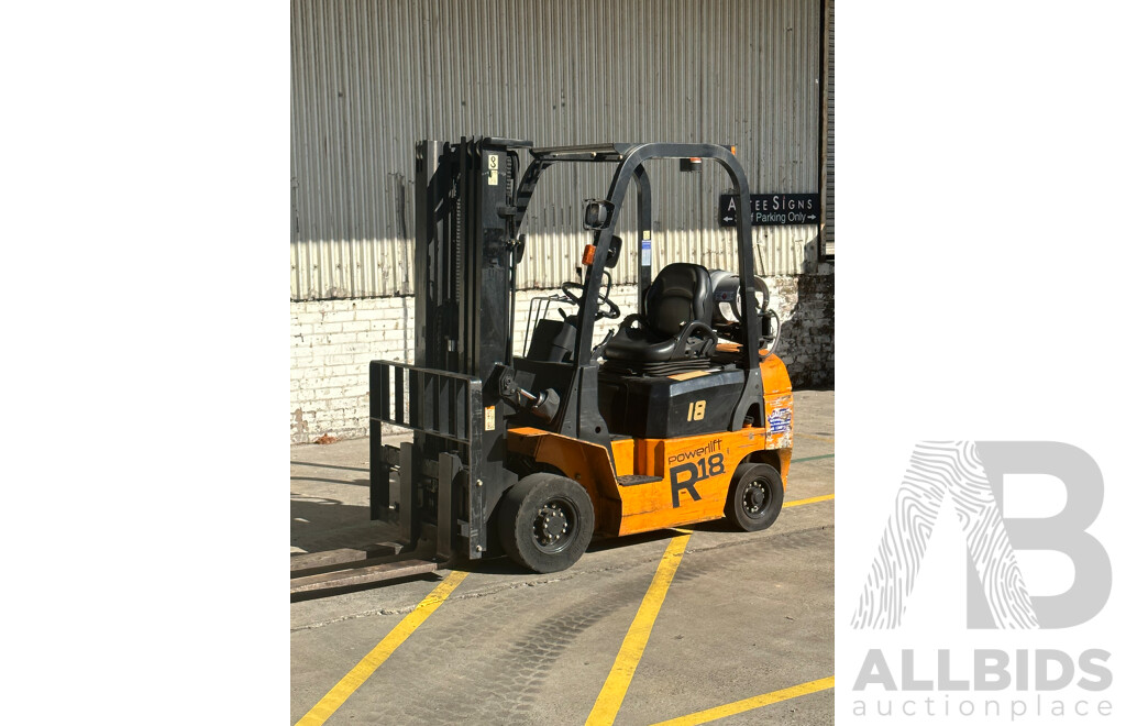 03/14 Hangcha Power Lift Forklift