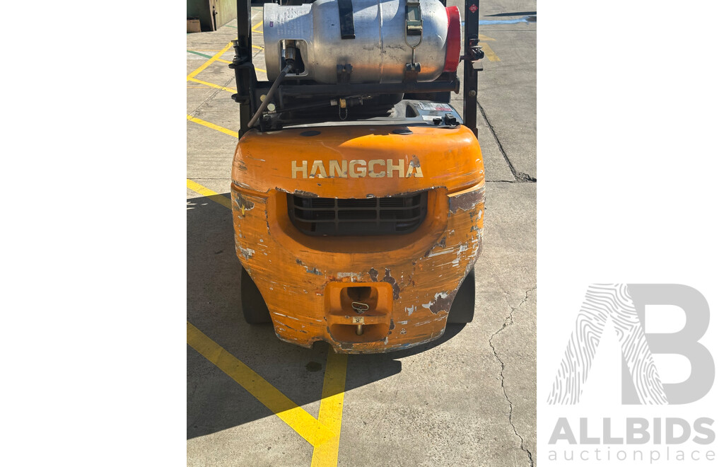 03/14 Hangcha Power Lift Forklift