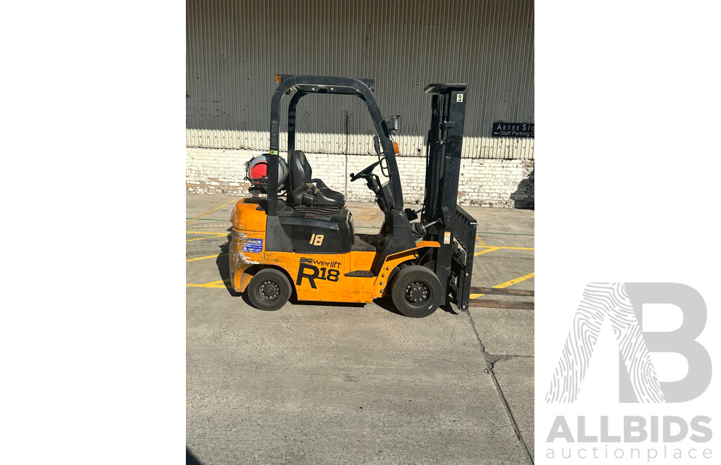 03/14 Hangcha Power Lift Forklift