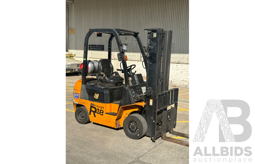 03/14 Hangcha Power Lift Forklift