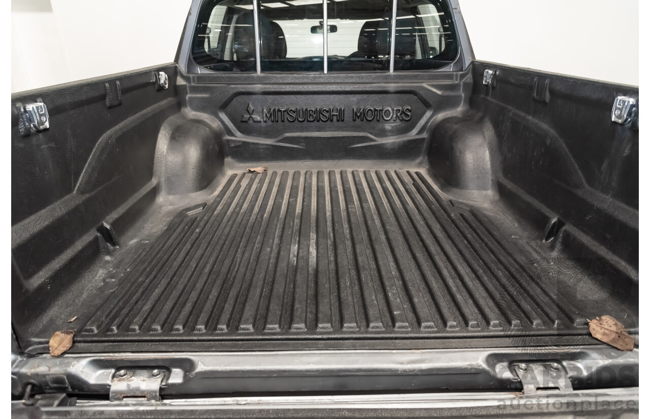 6/2018 Mitsubishi Triton GLX (4x4) MQ Dual C/Chas Grey 2.4L Turbo Diesel