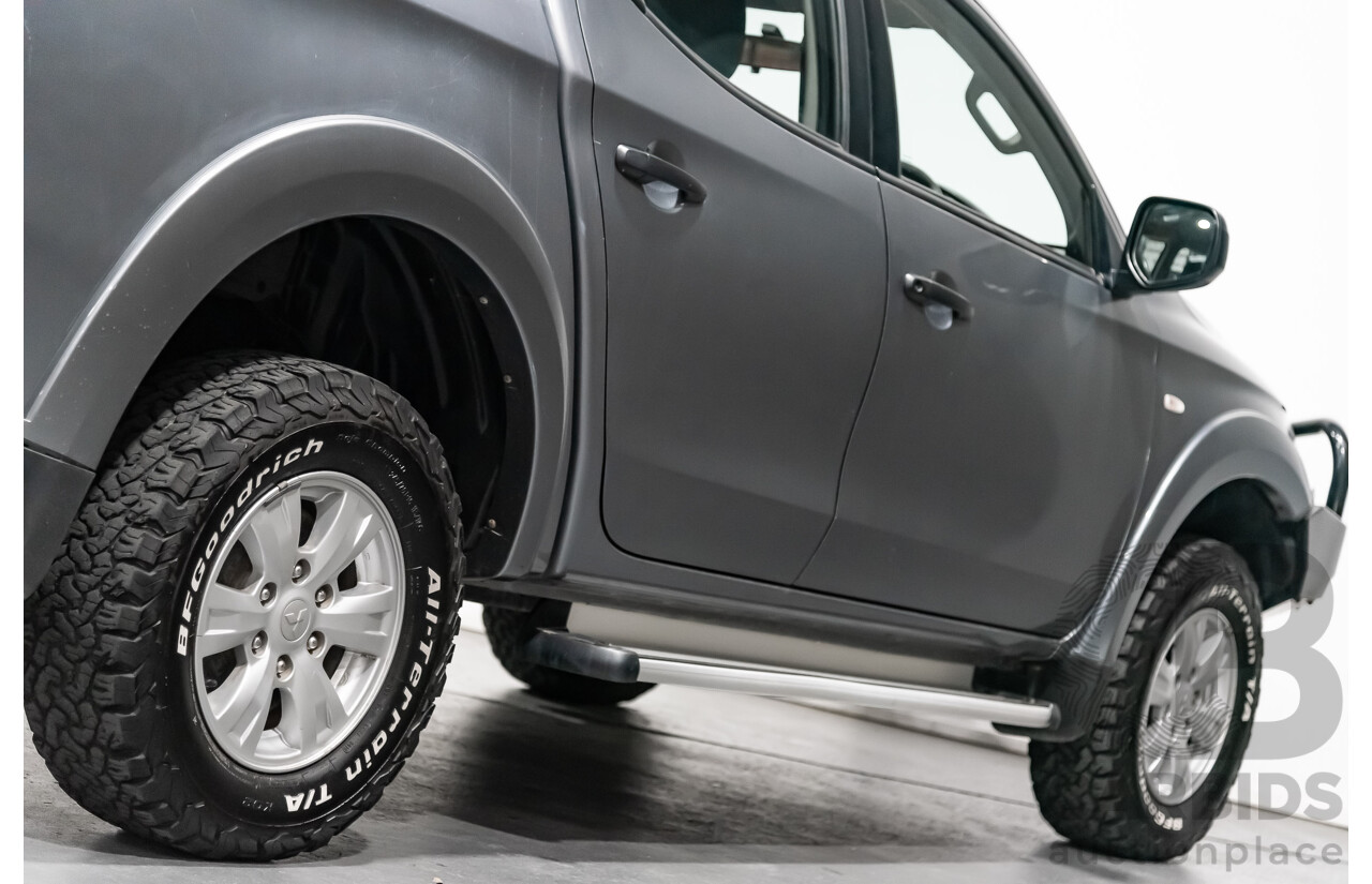 6/2018 Mitsubishi Triton GLX (4x4) MQ Dual C/Chas Grey 2.4L Turbo Diesel