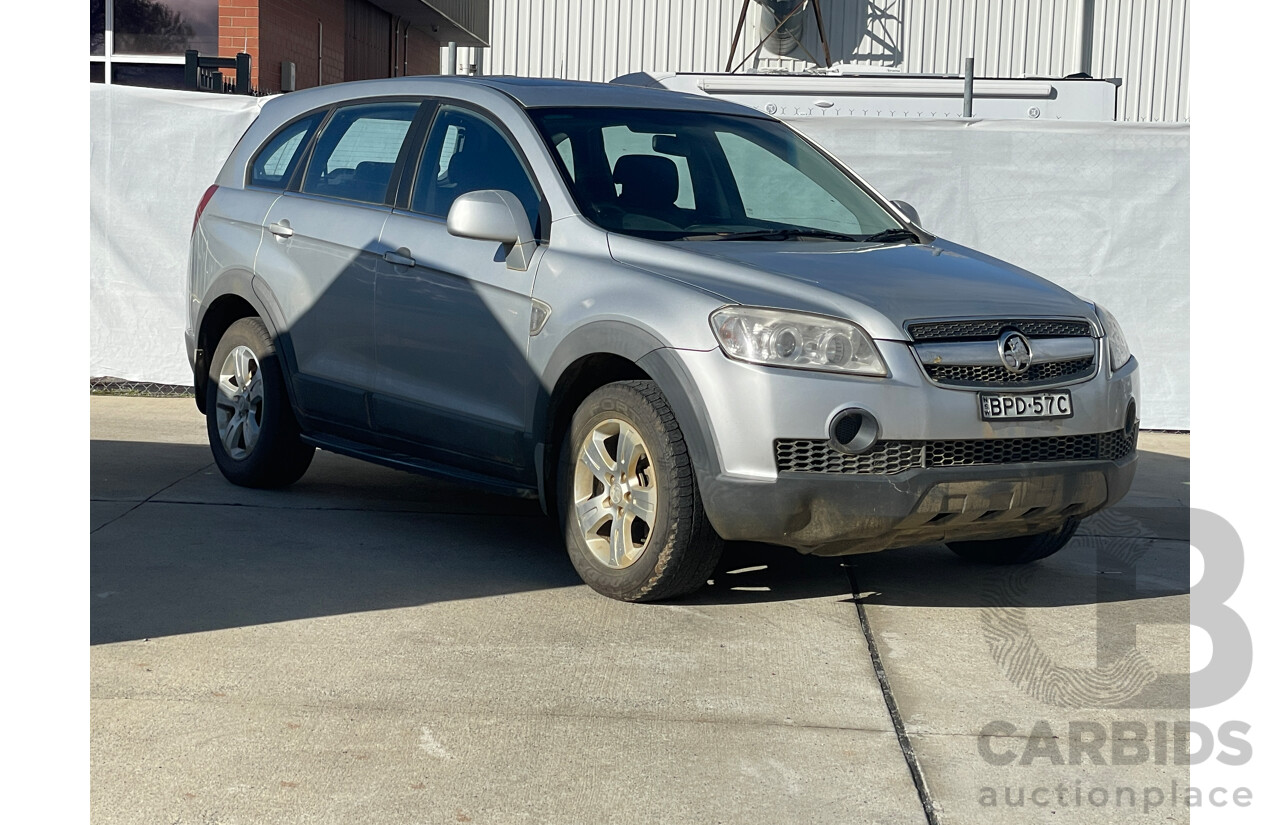 3/2010 Holden Captiva SX (4x4) CG MY10 4d Wagon Silver 2.0L