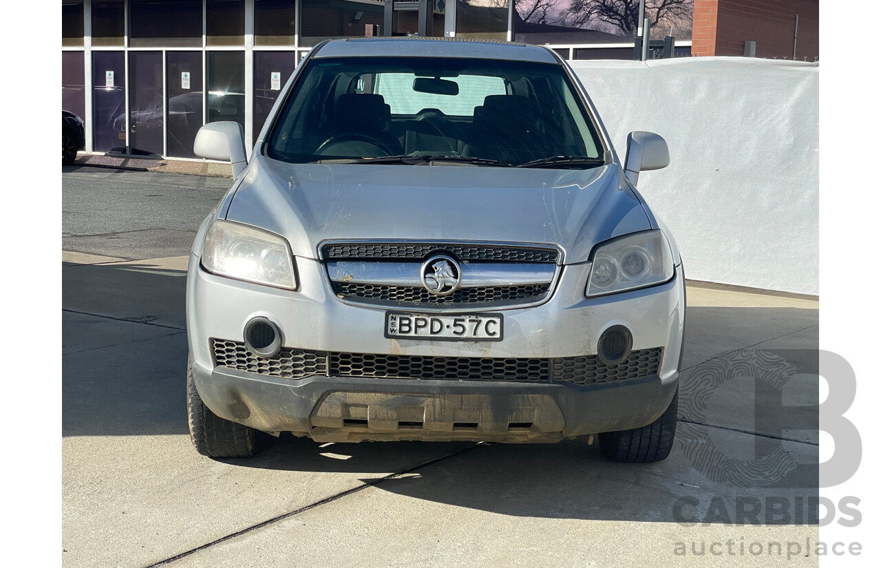 3/2010 Holden Captiva SX (4x4) CG MY10 4d Wagon Silver 2.0L