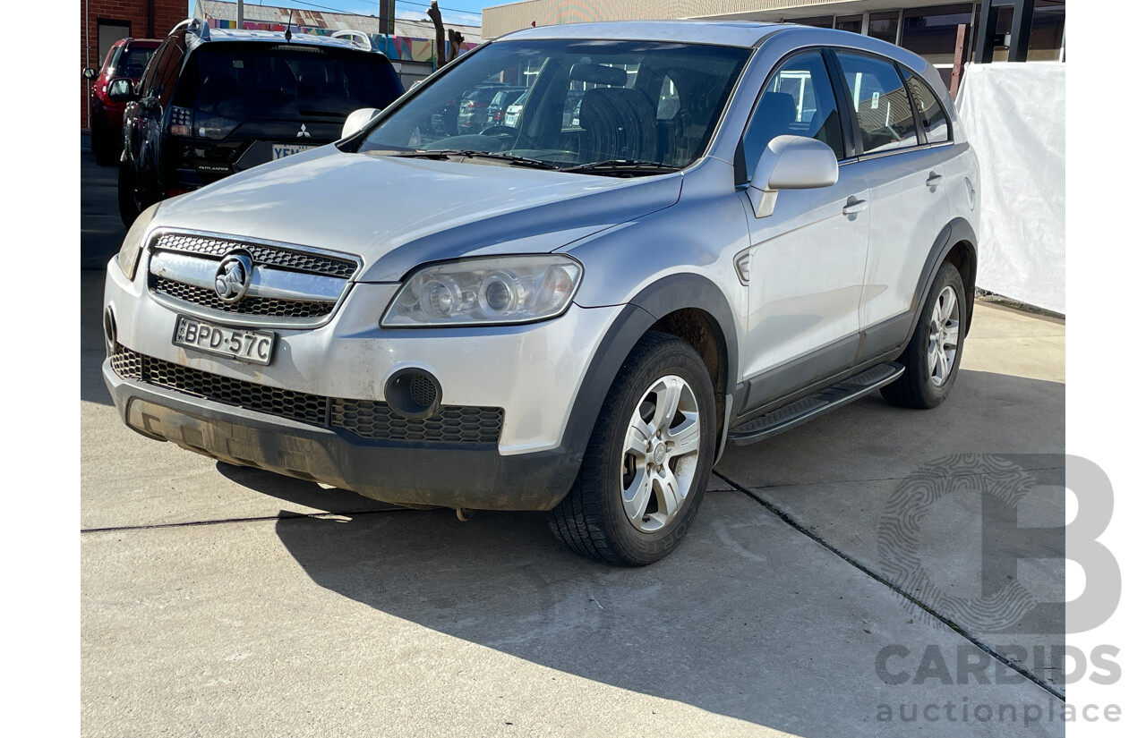 3/2010 Holden Captiva SX (4x4) CG MY10 4d Wagon Silver 2.0L