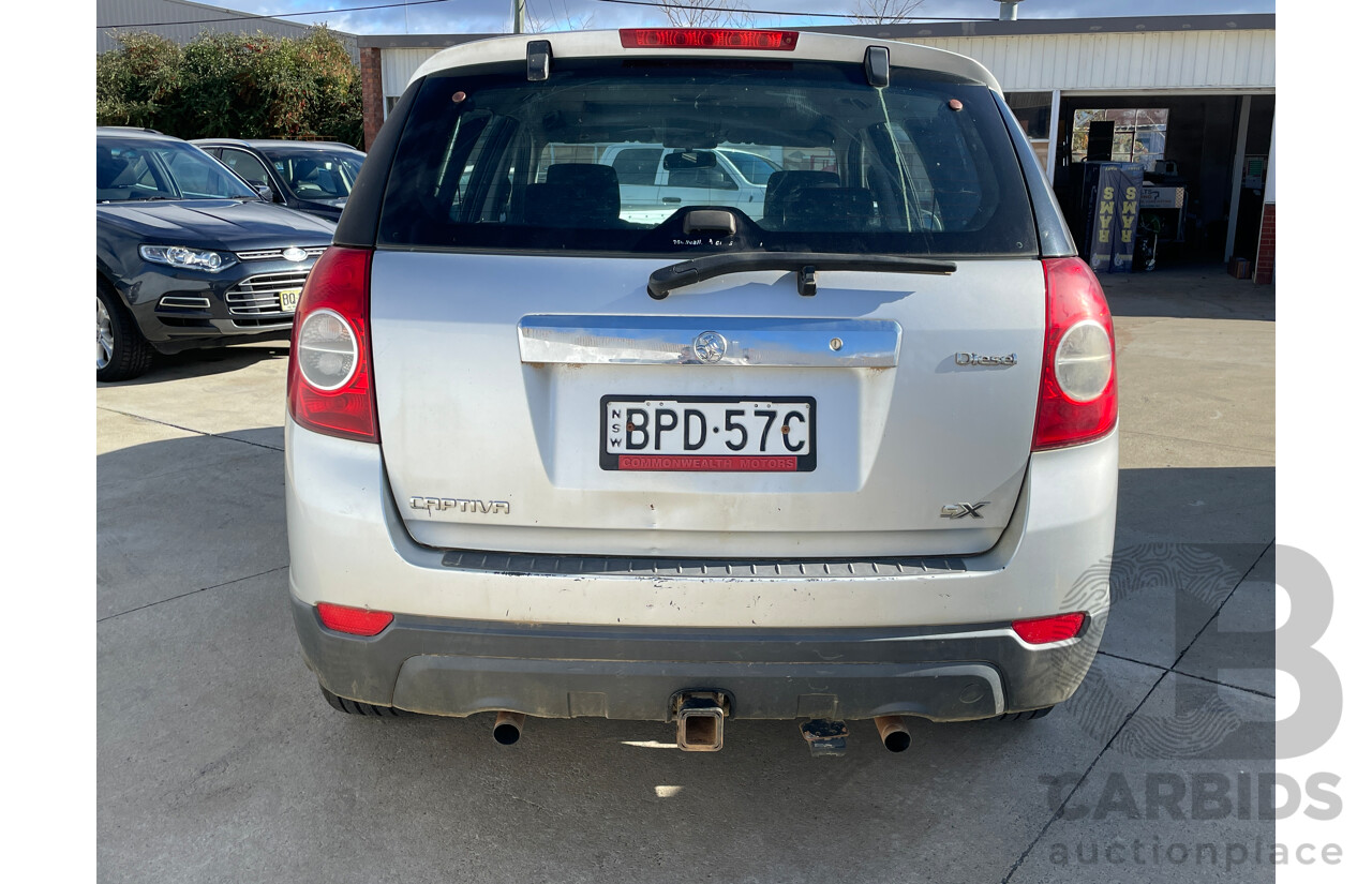 3/2010 Holden Captiva SX (4x4) CG MY10 4d Wagon Silver 2.0L