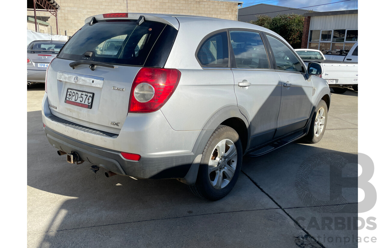 3/2010 Holden Captiva SX (4x4) CG MY10 4d Wagon Silver 2.0L