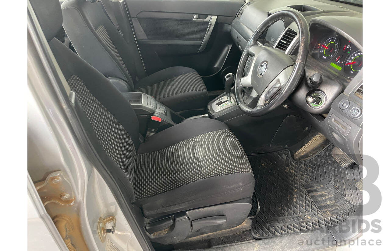 3/2010 Holden Captiva SX (4x4) CG MY10 4d Wagon Silver 2.0L