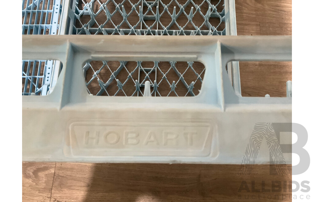 HOBART Plate Rack and Dishwasher Cup Cutlery Rack - LOT of 4 - Estimated ORP $400