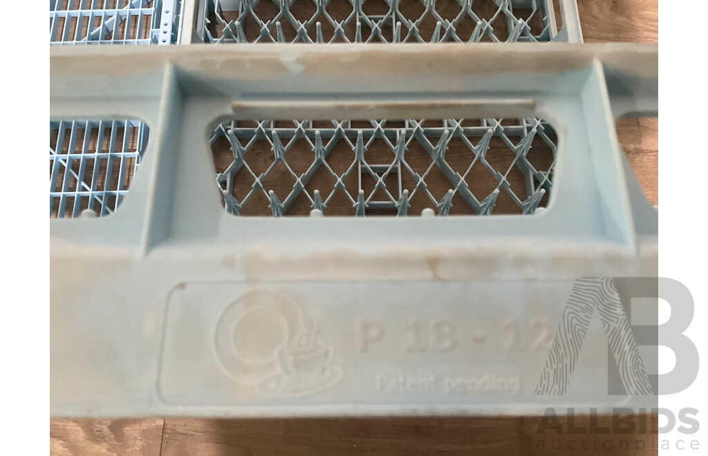 HOBART Plate Rack and Dishwasher Cup Cutlery Rack - LOT of 4 - Estimated ORP $400