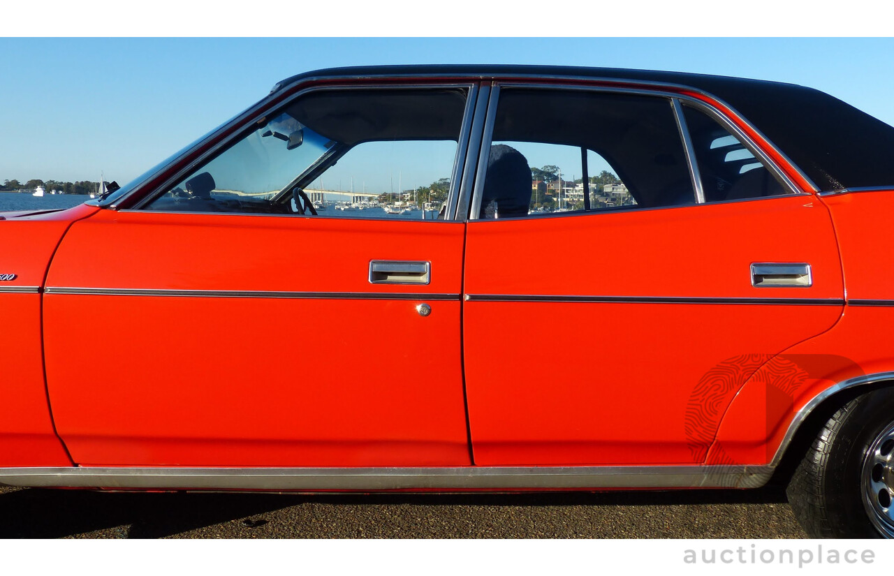 5/1973 Ford Fairlane 500 ZF 4d Sedan Red V8 302ci 5.0L - Matching Numbers