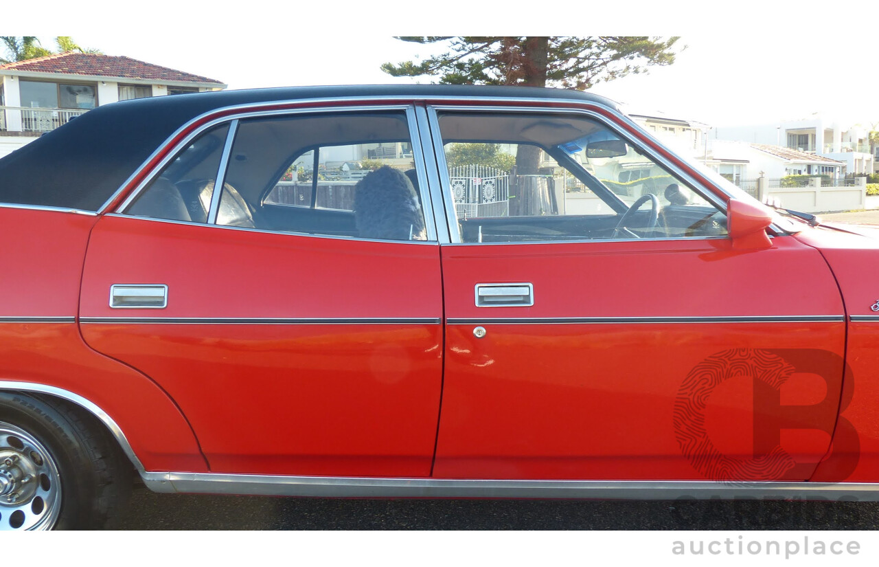 5/1973 Ford Fairlane 500 ZF 4d Sedan Red V8 302ci 5.0L - Matching Numbers