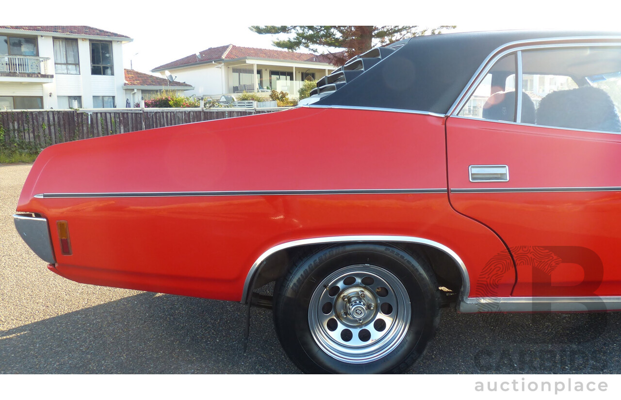 5/1973 Ford Fairlane 500 ZF 4d Sedan Red V8 302ci 5.0L - Matching Numbers