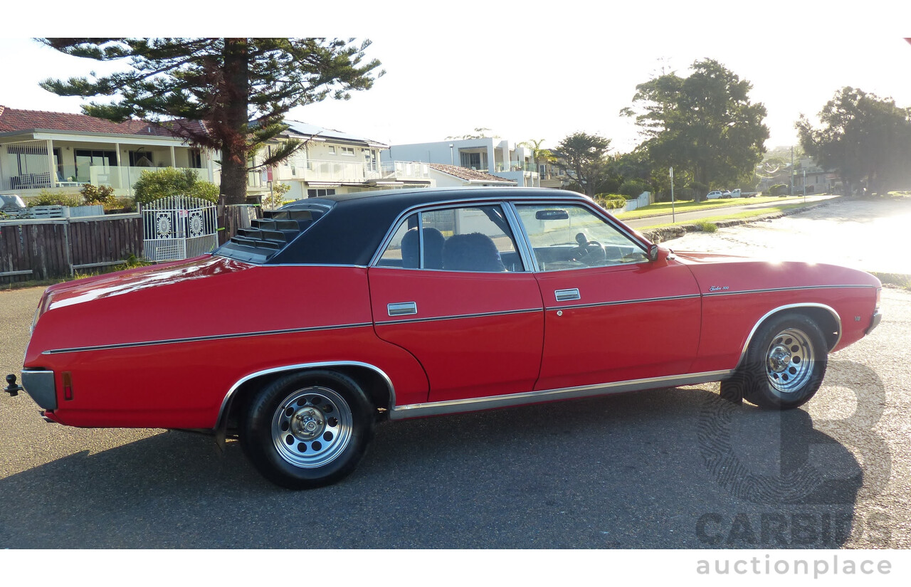 5/1973 Ford Fairlane 500 ZF 4d Sedan Red V8 302ci 5.0L - Matching Numbers