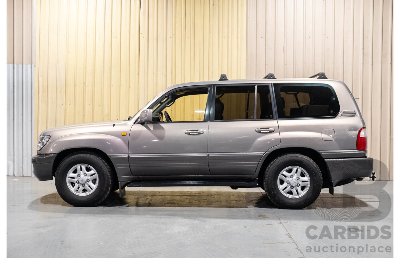 7/1998 Lexus LX470 (4x4) UZJ100R 4d Wagon Metallic Beige V8 4.7L - 8 Seater