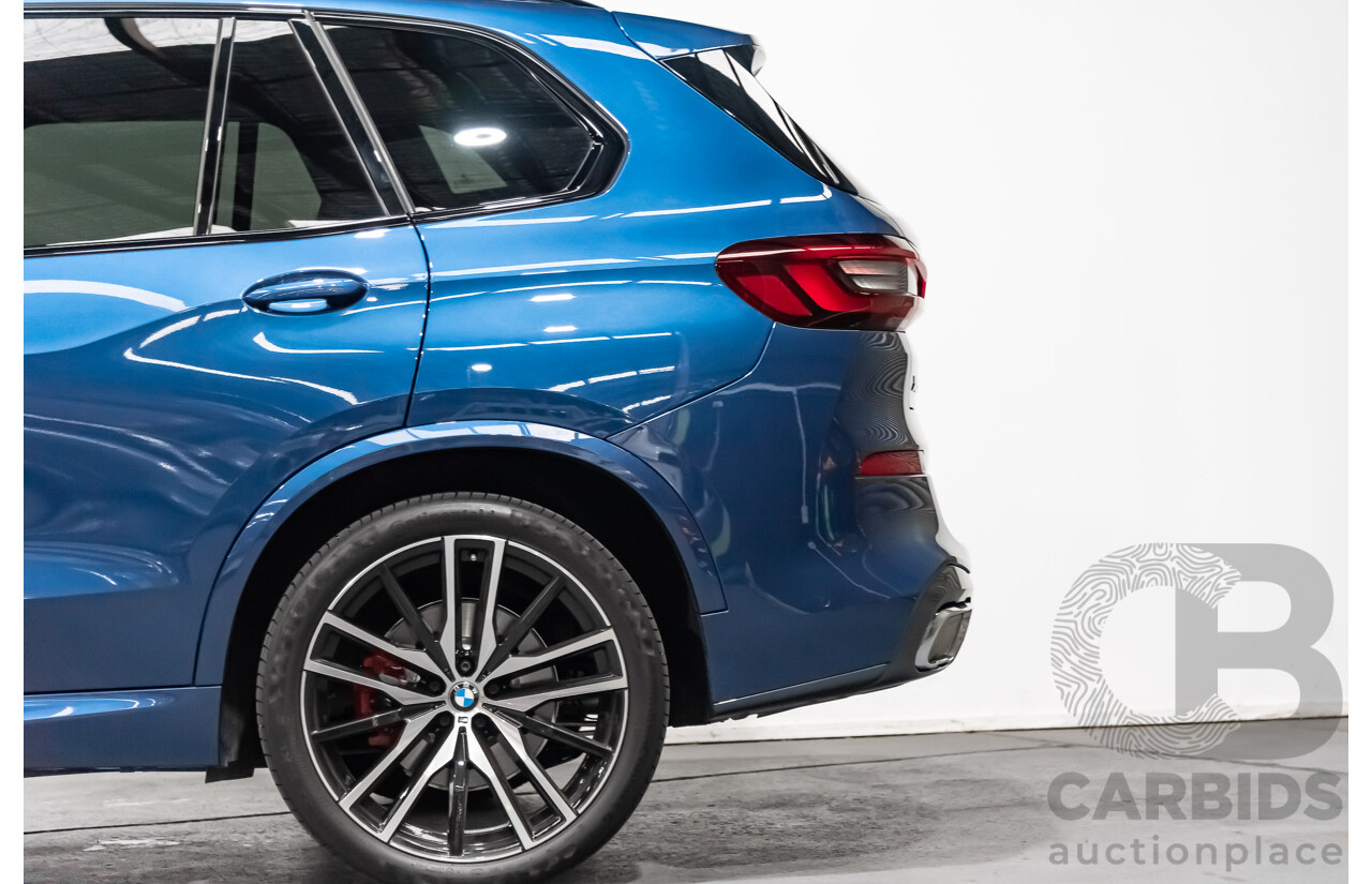 9/2022 Bmw X5 Xdrive 30d M Sport G05 4d Wagon Phytonic Blue Metallic 3.0L Turbo Diesel