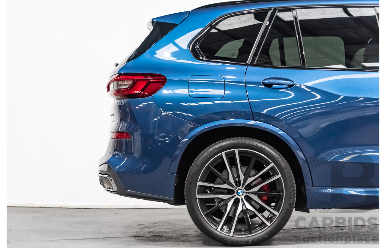 9/2022 Bmw X5 Xdrive 30d M Sport G05 4d Wagon Phytonic Blue Metallic 3.0L Turbo Diesel