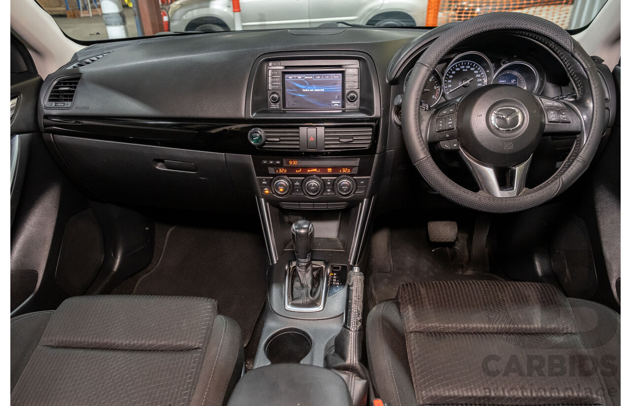 3/2014 Mazda Cx-5 MAXX Sport (4x4) MY13 UPGRADE 4d Wagon Deep Crystal Blue Turbo Diesel 2.2L