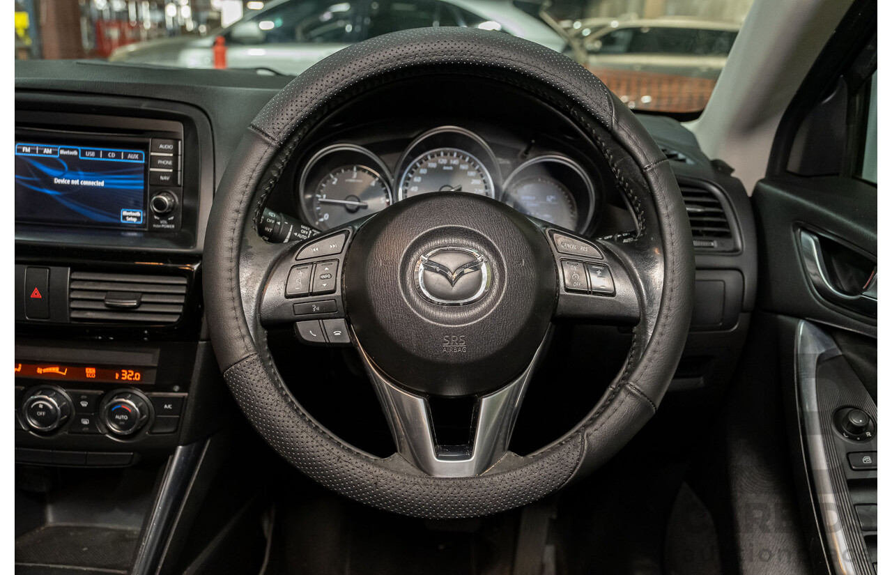 3/2014 Mazda Cx-5 MAXX Sport (4x4) MY13 UPGRADE 4d Wagon Deep Crystal Blue Turbo Diesel 2.2L