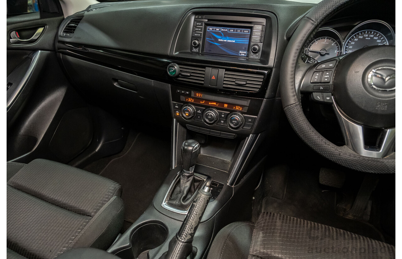 3/2014 Mazda Cx-5 MAXX Sport (4x4) MY13 UPGRADE 4d Wagon Deep Crystal Blue Turbo Diesel 2.2L