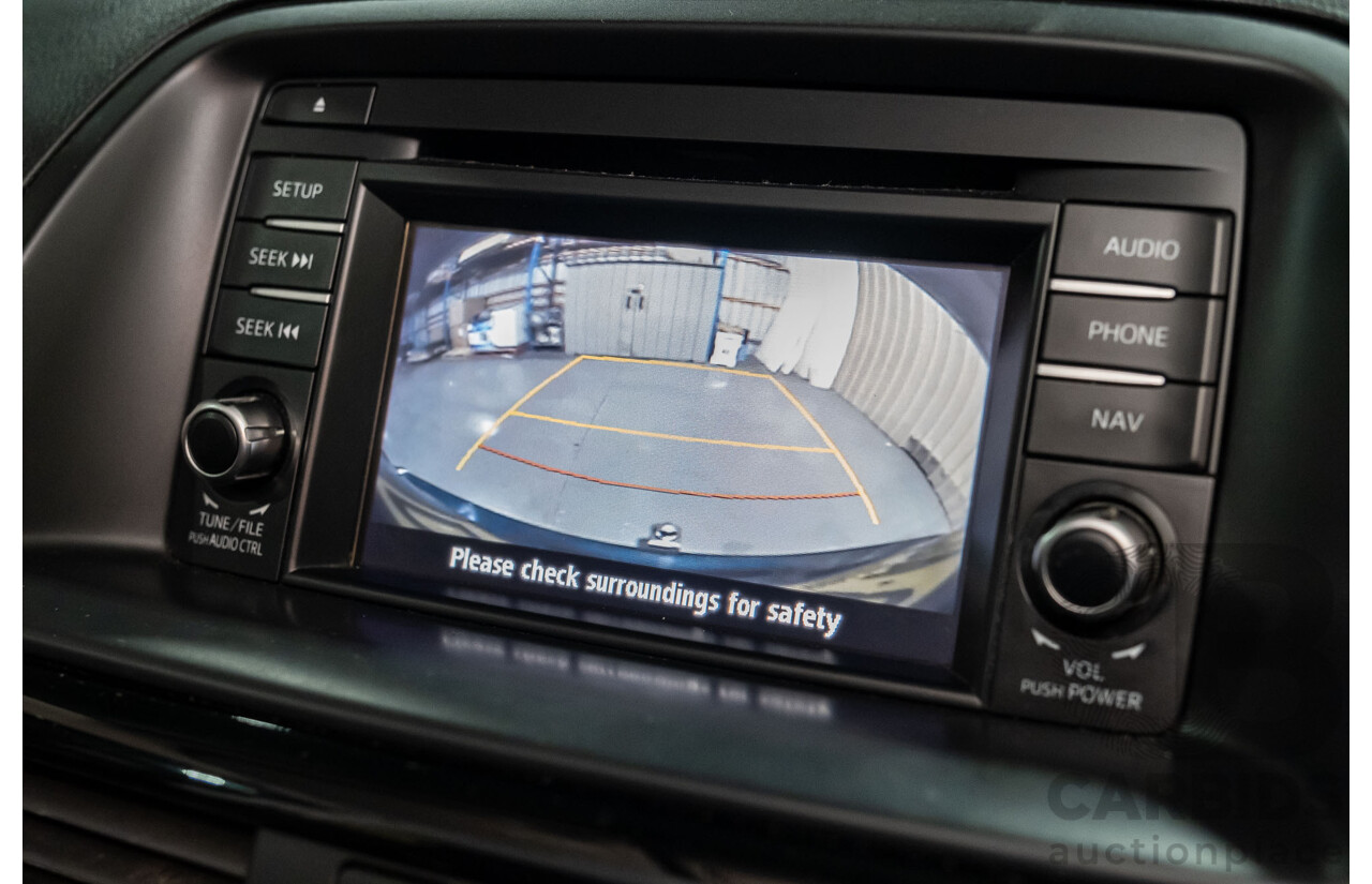 3/2014 Mazda Cx-5 MAXX Sport (4x4) MY13 UPGRADE 4d Wagon Deep Crystal Blue Turbo Diesel 2.2L