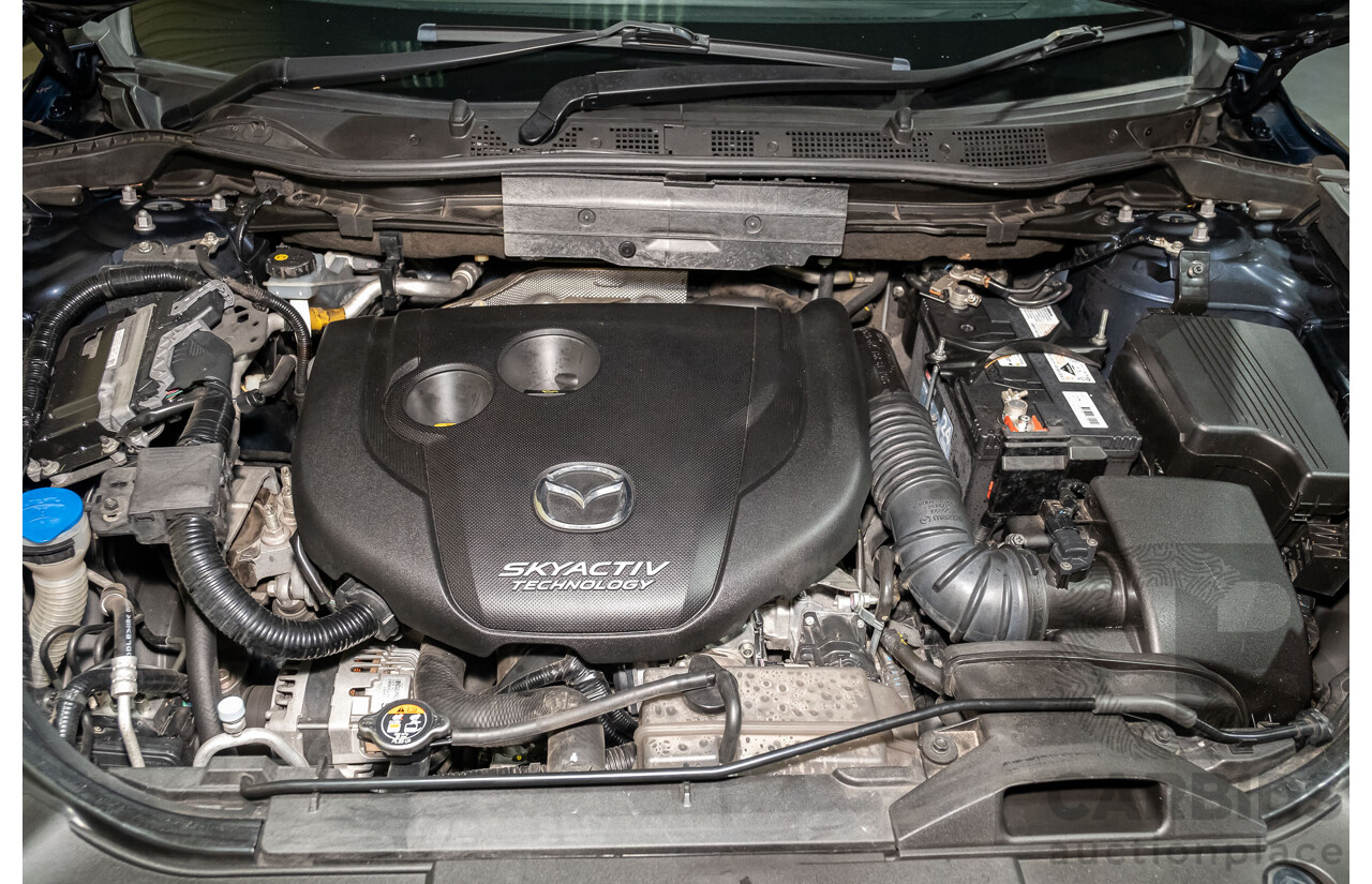 3/2014 Mazda Cx-5 MAXX Sport (4x4) MY13 UPGRADE 4d Wagon Deep Crystal Blue Turbo Diesel 2.2L