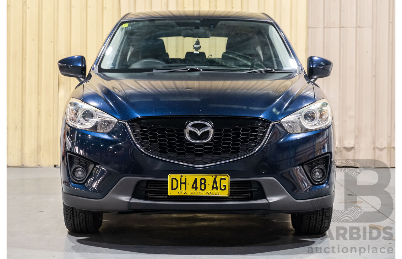 3/2014 Mazda Cx-5 MAXX Sport (4x4) MY13 UPGRADE 4d Wagon Deep Crystal Blue Turbo Diesel 2.2L