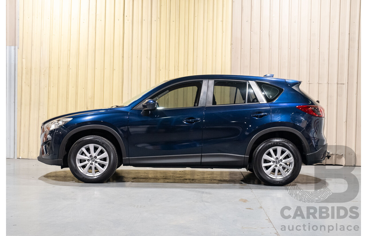 3/2014 Mazda Cx-5 MAXX Sport (4x4) MY13 UPGRADE 4d Wagon Deep Crystal Blue Turbo Diesel 2.2L