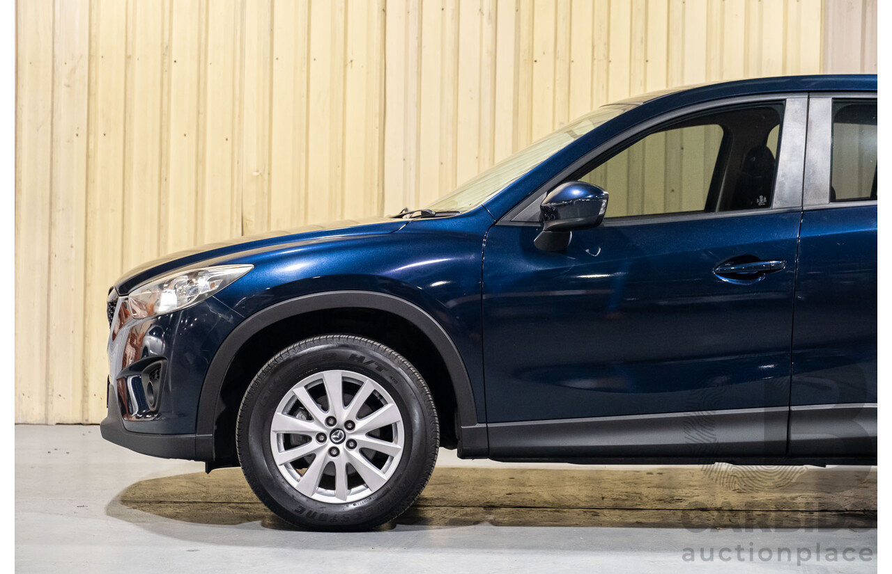 3/2014 Mazda Cx-5 MAXX Sport (4x4) MY13 UPGRADE 4d Wagon Deep Crystal Blue Turbo Diesel 2.2L