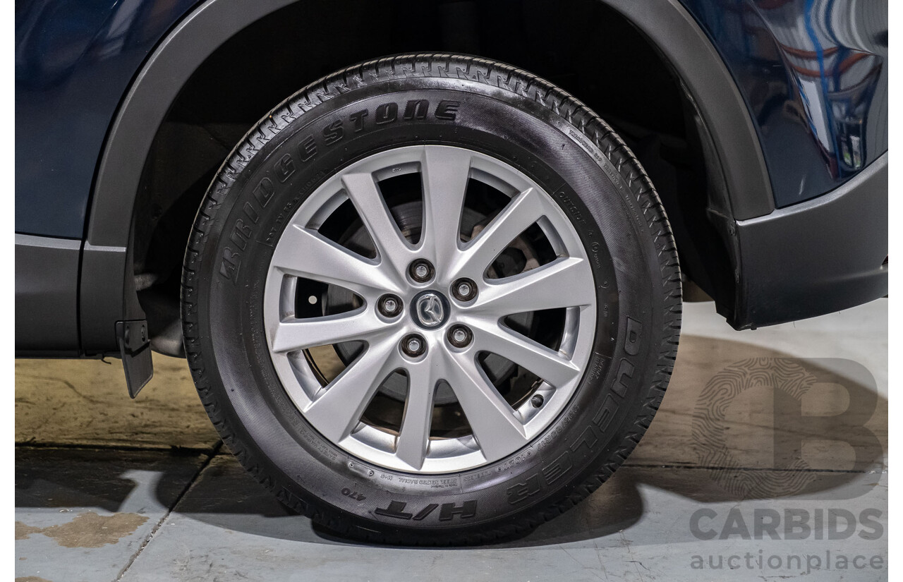 3/2014 Mazda Cx-5 MAXX Sport (4x4) MY13 UPGRADE 4d Wagon Deep Crystal Blue Turbo Diesel 2.2L