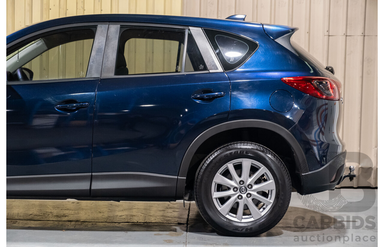 3/2014 Mazda Cx-5 MAXX Sport (4x4) MY13 UPGRADE 4d Wagon Deep Crystal Blue Turbo Diesel 2.2L