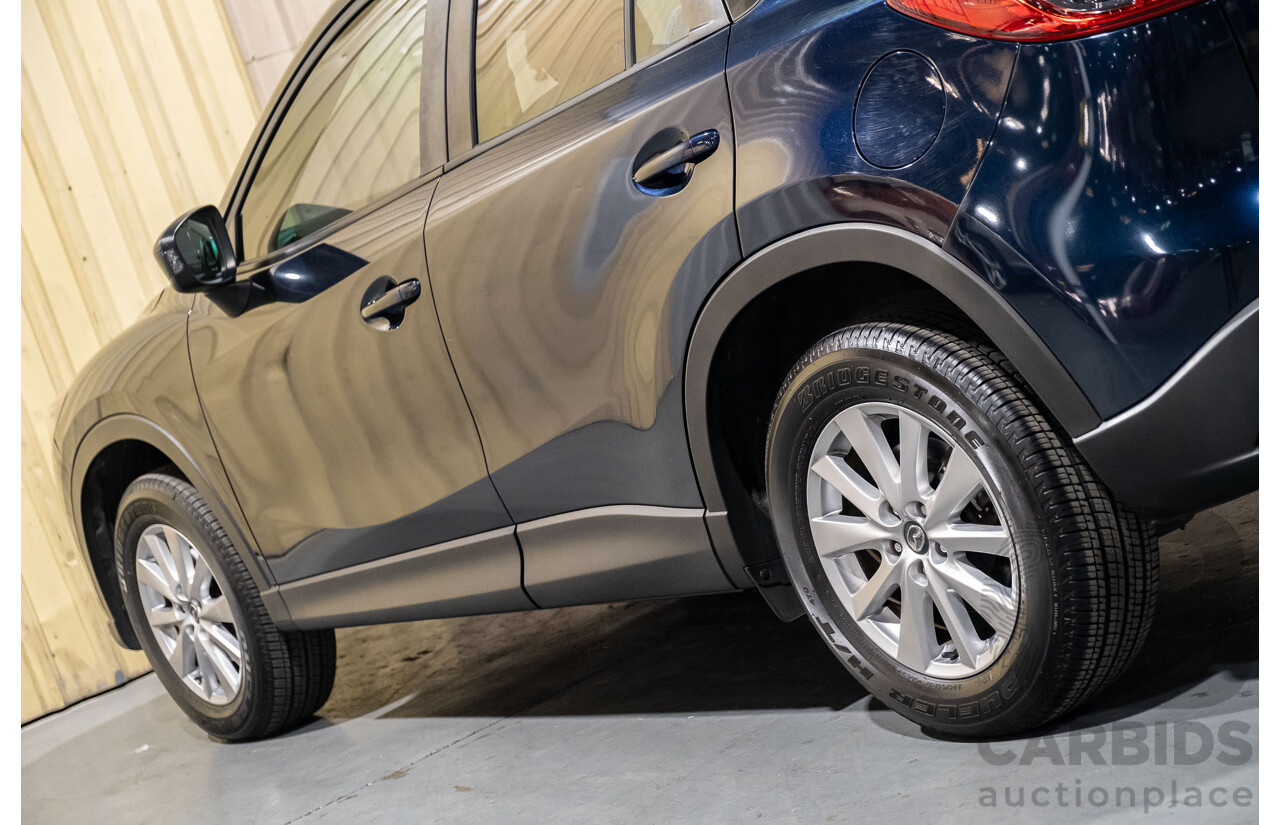 3/2014 Mazda Cx-5 MAXX Sport (4x4) MY13 UPGRADE 4d Wagon Deep Crystal Blue Turbo Diesel 2.2L