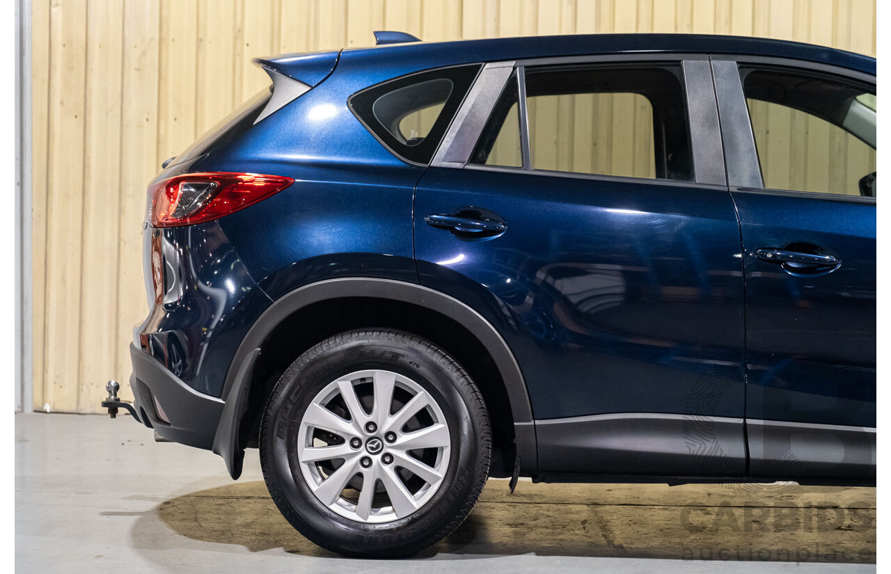 3/2014 Mazda Cx-5 MAXX Sport (4x4) MY13 UPGRADE 4d Wagon Deep Crystal Blue Turbo Diesel 2.2L