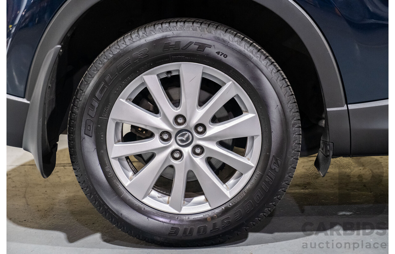 3/2014 Mazda Cx-5 MAXX Sport (4x4) MY13 UPGRADE 4d Wagon Deep Crystal Blue Turbo Diesel 2.2L