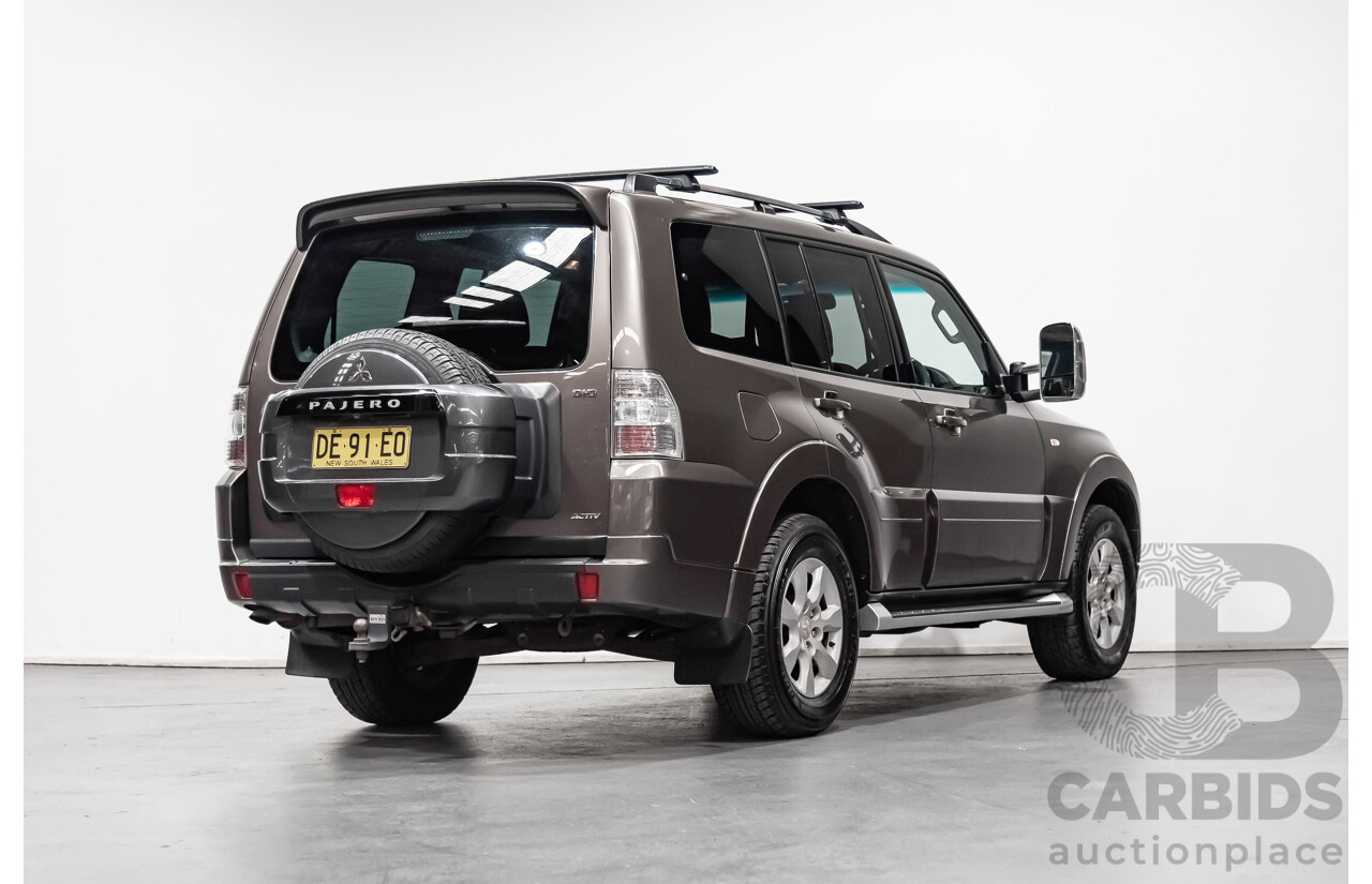 6/2012 Mitsubishi Pajero Activ NW MY12 4d Wagon Grey 3.2L Turbo Diesel - 7 Seater