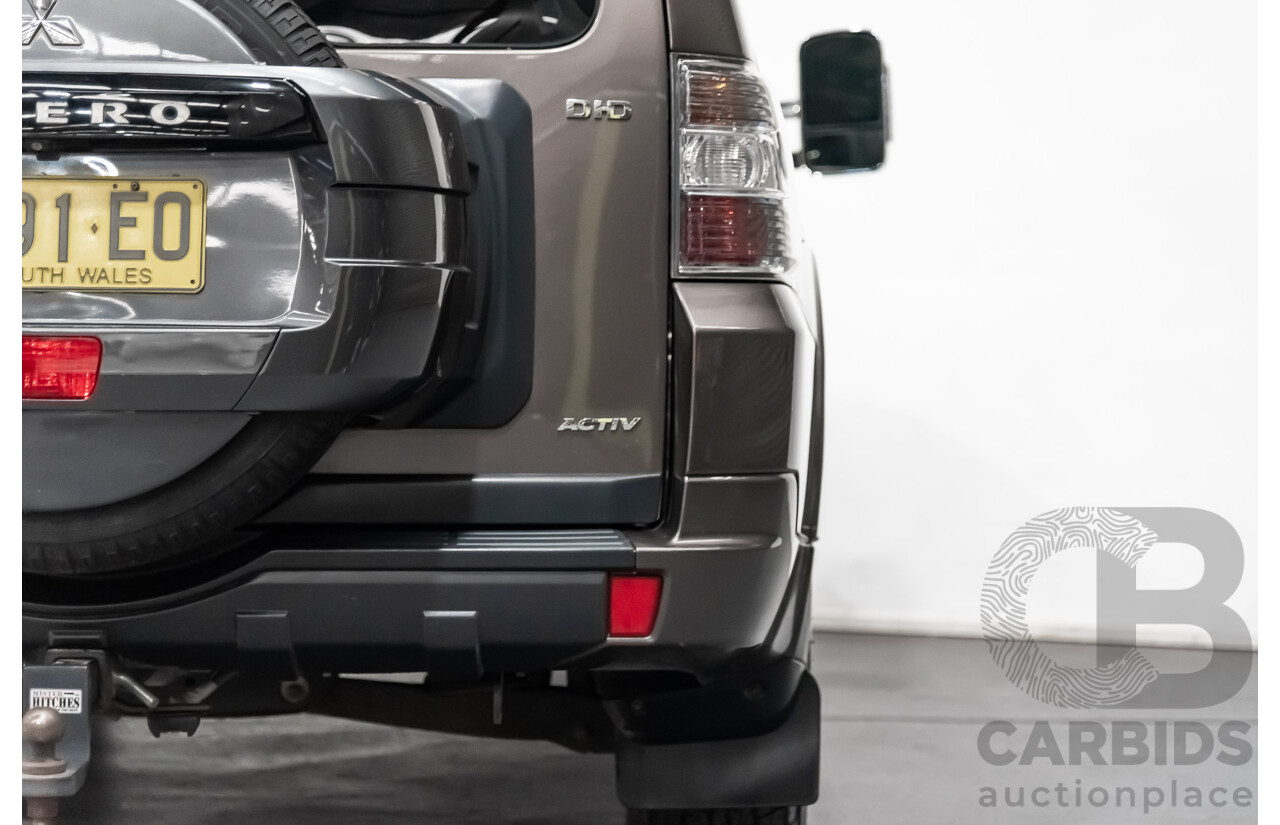 6/2012 Mitsubishi Pajero Activ NW MY12 4d Wagon Grey 3.2L Turbo Diesel - 7 Seater