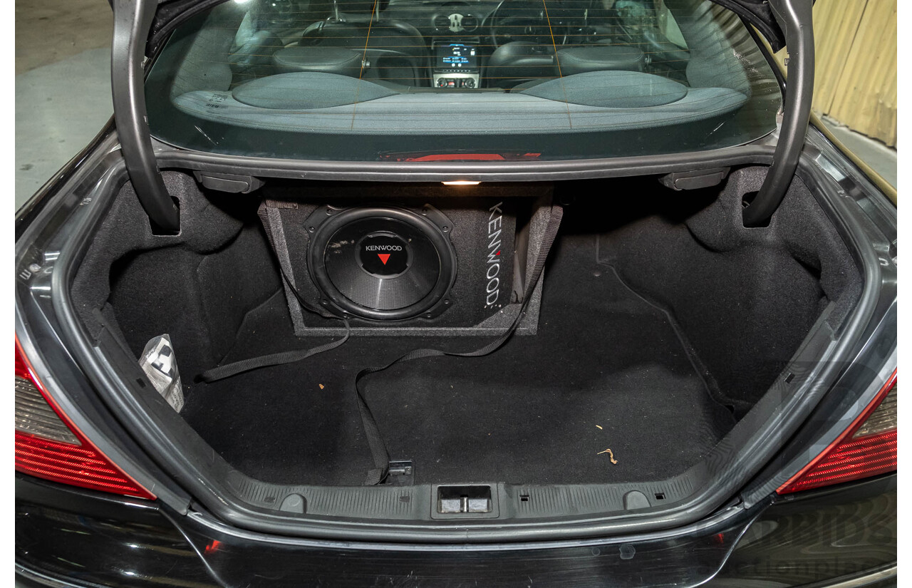 3/2006 Mercedes Benz CLK500 Avantgarde C209 MY06 2d Coupe Obsidian Black V8 5.0L