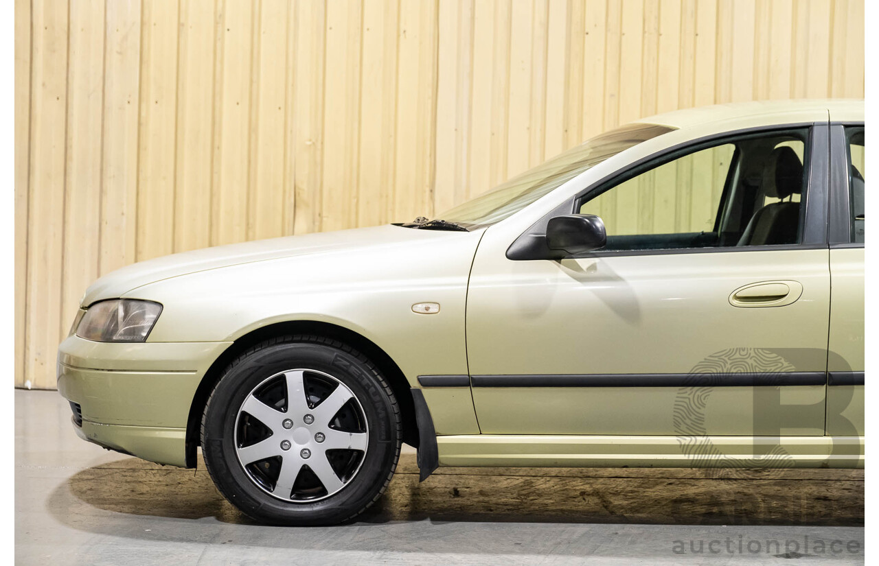 11/2004 Ford Falcon XT BA MKII 4d Sedan Green 4.0L