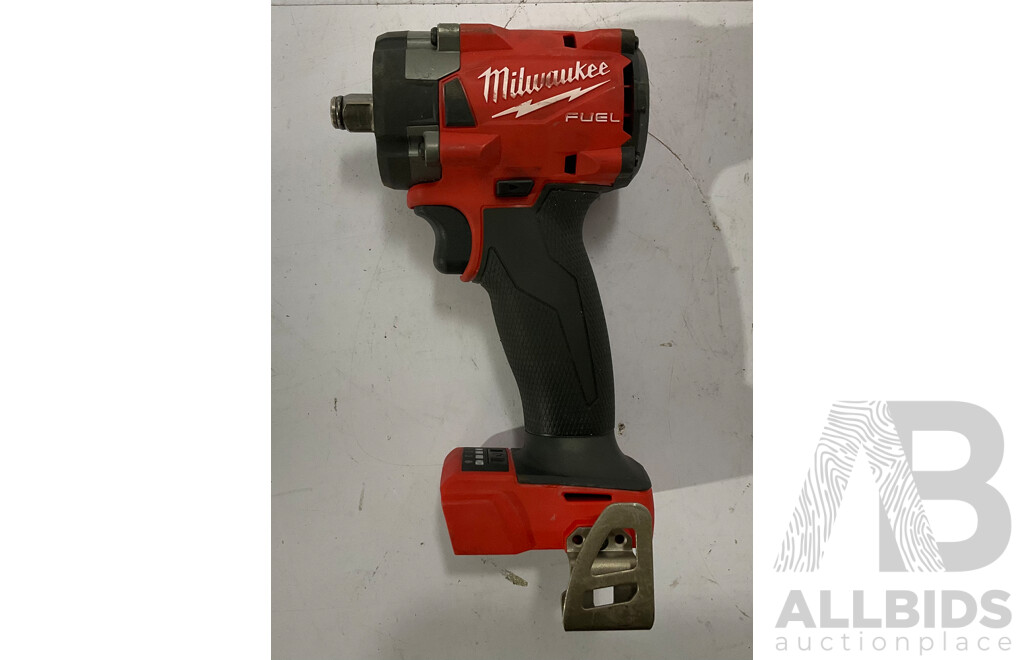 MILWAUKEE Heavy Duty Tool M18 FIW2F12  & M18 FDG - Skin Only - Lot of 2 - Estimated Total ORP $800.00