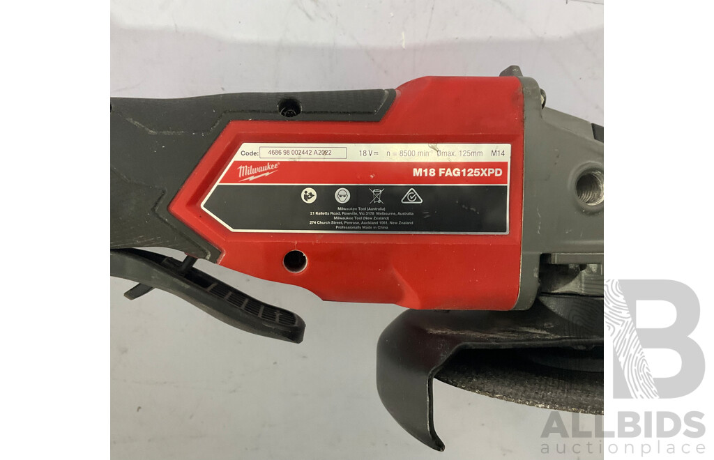 MILWAUKEE Heavy Duty Tool - Lot of 7 - Estimated Total $1900.00