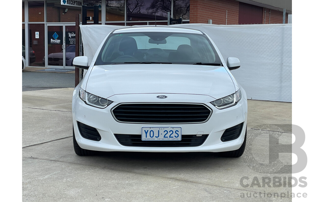 10/2015 Ford Falcon  FG X 4d Sedan White 4.0L