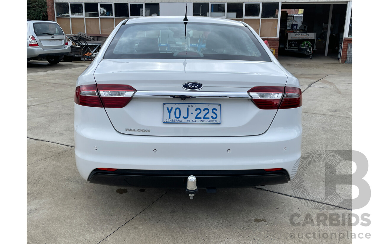 10/2015 Ford Falcon  FG X 4d Sedan White 4.0L