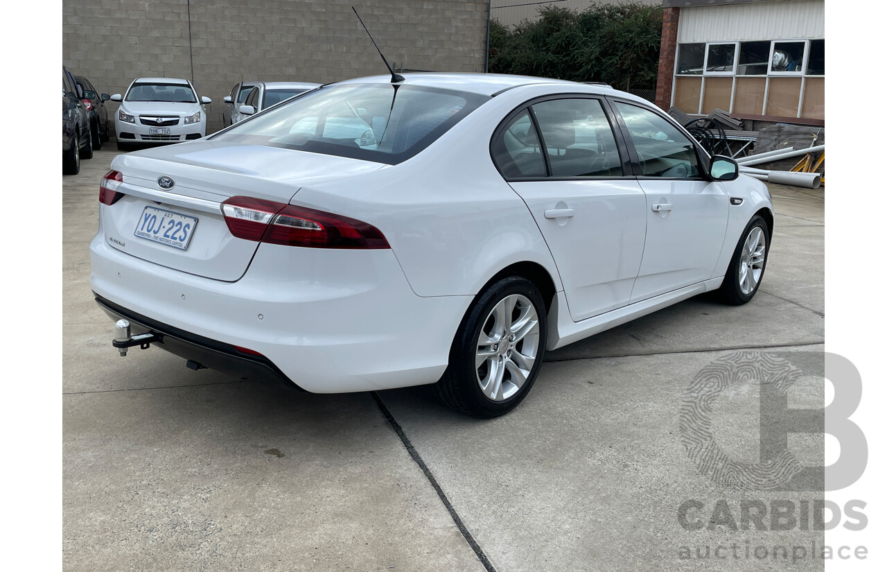 10/2015 Ford Falcon  FG X 4d Sedan White 4.0L