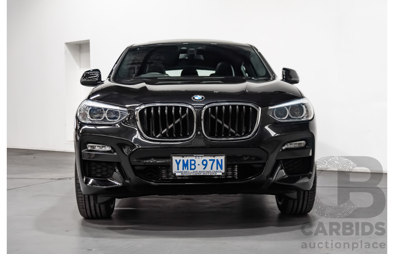 10/2018 Bmw X4 Xdrive M Sport 20d G02 5d Coupe Sapphire Metallic Black 2.0L Turbo Diesel