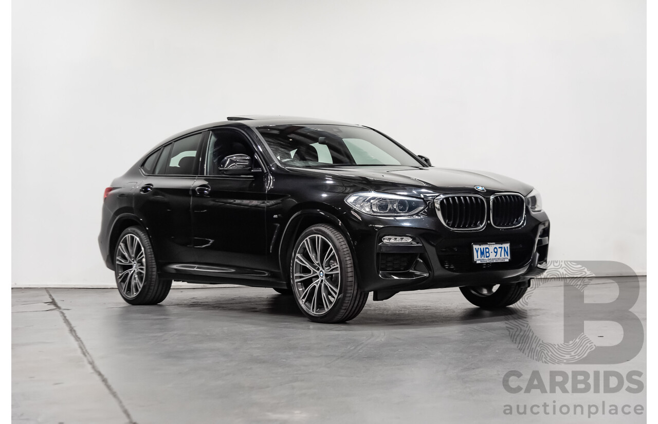 10/2018 Bmw X4 Xdrive M Sport 20d G02 5d Coupe Sapphire Metallic Black 2.0L Turbo Diesel