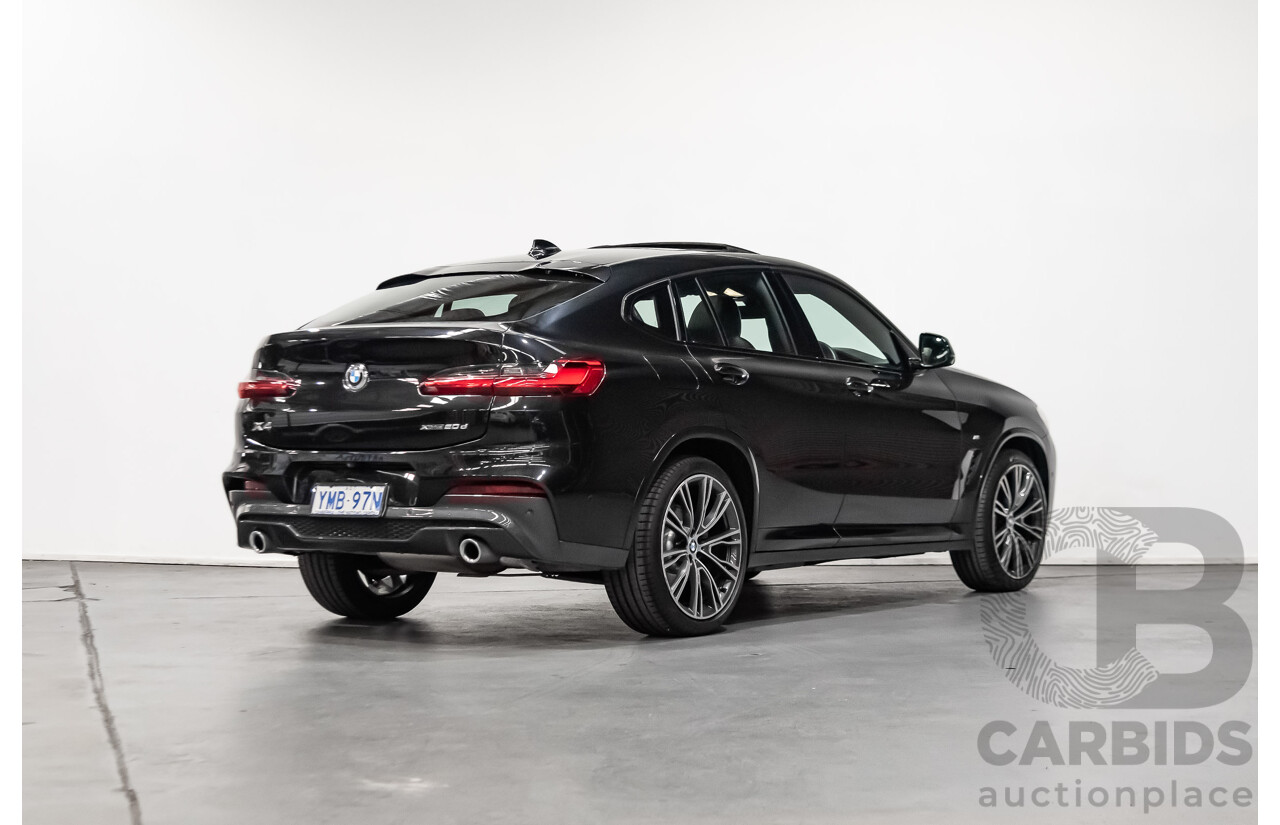 10/2018 Bmw X4 Xdrive M Sport 20d G02 5d Coupe Sapphire Metallic Black 2.0L Turbo Diesel