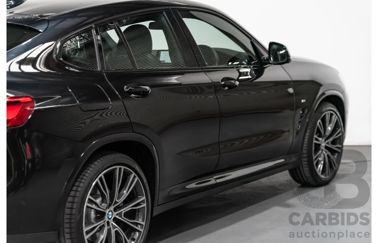 10/2018 Bmw X4 Xdrive M Sport 20d G02 5d Coupe Sapphire Metallic Black 2.0L Turbo Diesel