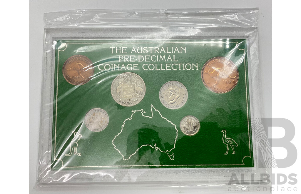 Australian Pre-Decimal Coin Set.
