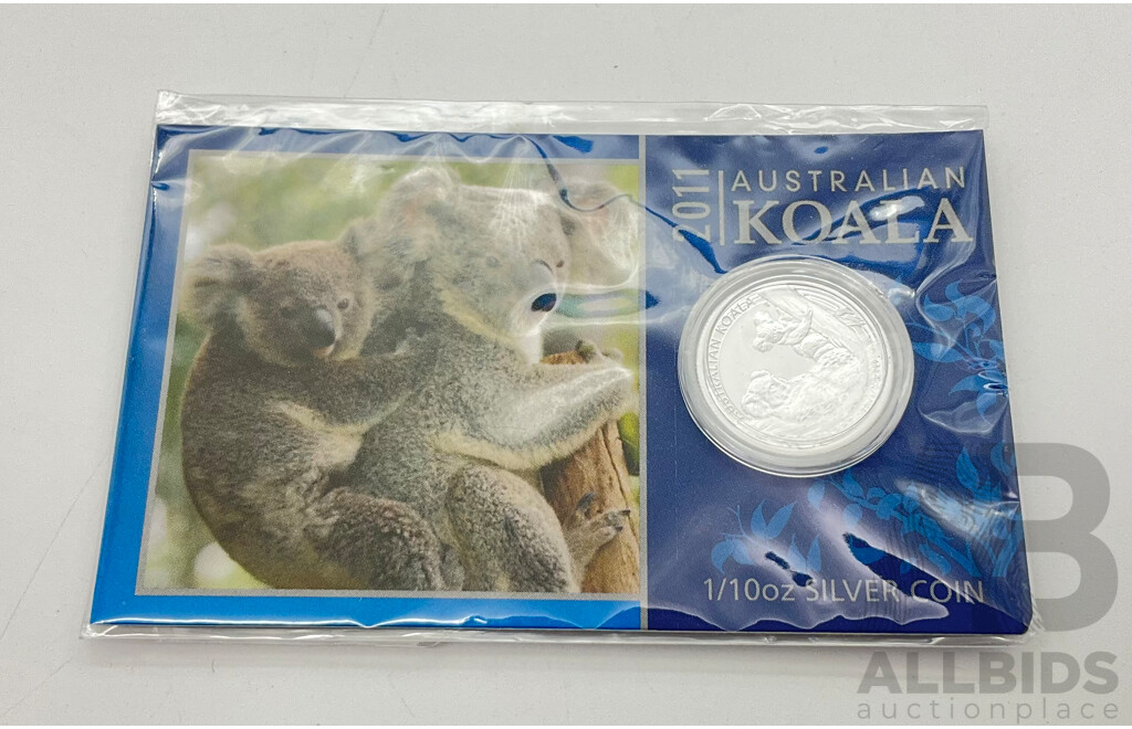 2011 Silver Perth Mint Koala.